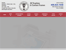 Tablet Screenshot of jbtrophies.com